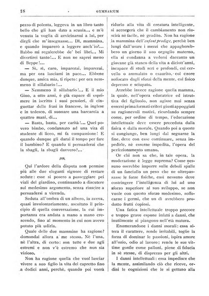 Gymnasium periodico letterario-didattico per le scuole secondarie