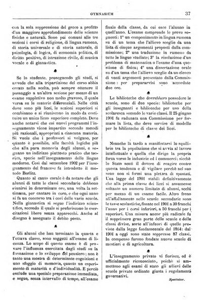 Gymnasium periodico letterario-didattico per le scuole secondarie