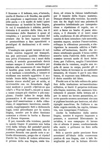 Gymnasium periodico letterario-didattico per le scuole secondarie