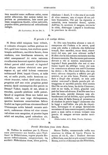 Gymnasium periodico letterario-didattico per le scuole secondarie