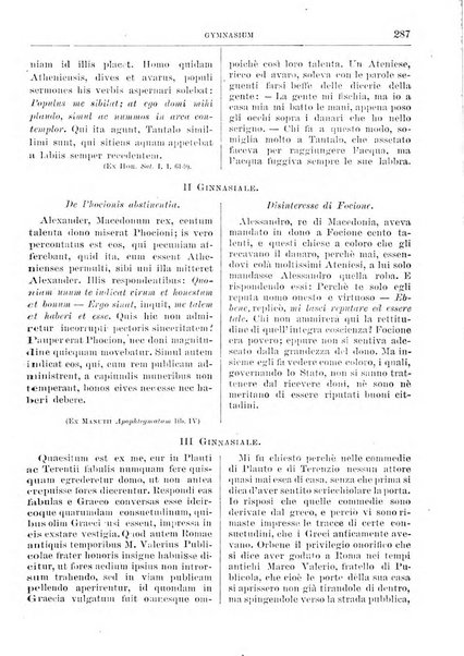 Gymnasium periodico letterario-didattico per le scuole secondarie