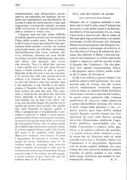 Gymnasium periodico letterario-didattico per le scuole secondarie