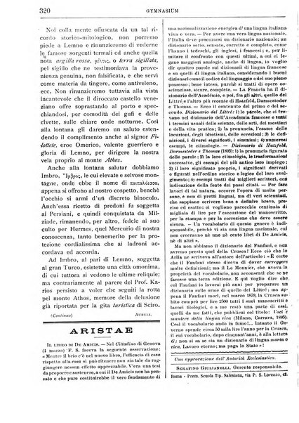 Gymnasium periodico letterario-didattico per le scuole secondarie