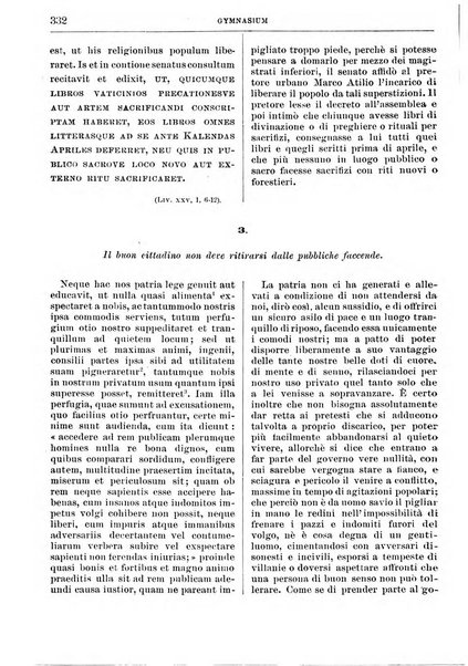 Gymnasium periodico letterario-didattico per le scuole secondarie