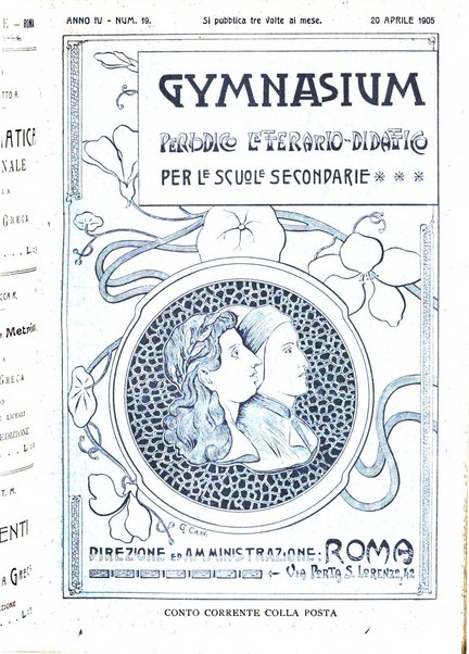 Gymnasium periodico letterario-didattico per le scuole secondarie