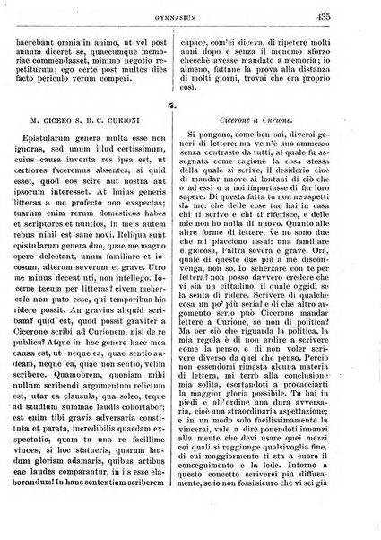 Gymnasium periodico letterario-didattico per le scuole secondarie