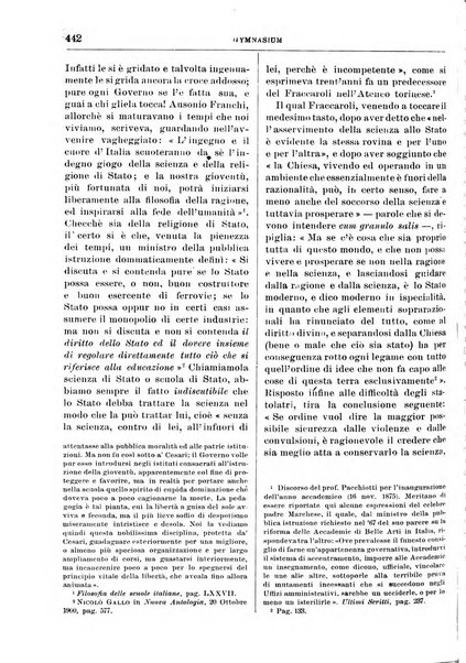 Gymnasium periodico letterario-didattico per le scuole secondarie