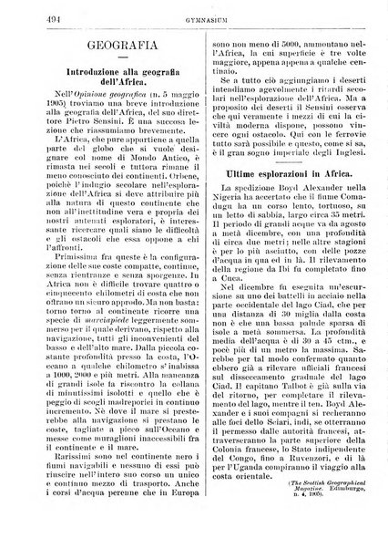 Gymnasium periodico letterario-didattico per le scuole secondarie