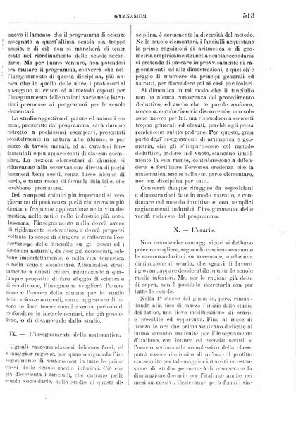 Gymnasium periodico letterario-didattico per le scuole secondarie