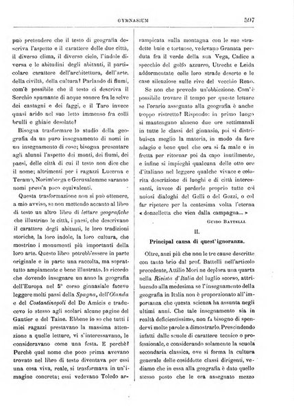 Gymnasium periodico letterario-didattico per le scuole secondarie