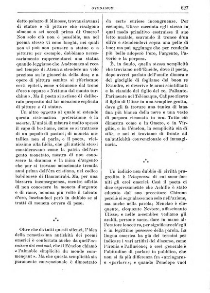 Gymnasium periodico letterario-didattico per le scuole secondarie