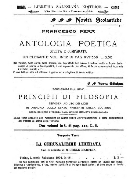 Gymnasium periodico letterario-didattico per le scuole secondarie