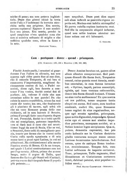 Gymnasium periodico letterario-didattico per le scuole secondarie