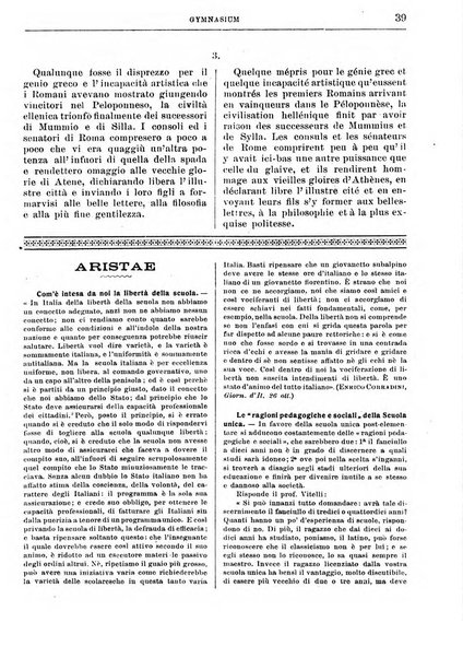 Gymnasium periodico letterario-didattico per le scuole secondarie