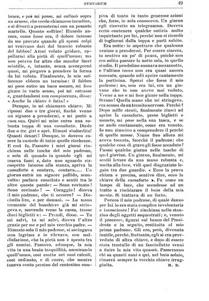 Gymnasium periodico letterario-didattico per le scuole secondarie