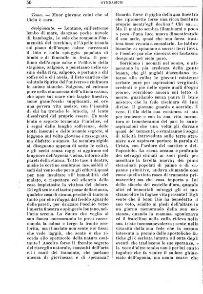 Gymnasium periodico letterario-didattico per le scuole secondarie