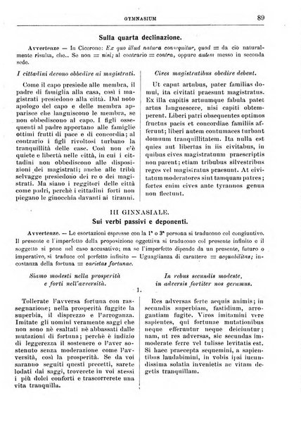 Gymnasium periodico letterario-didattico per le scuole secondarie