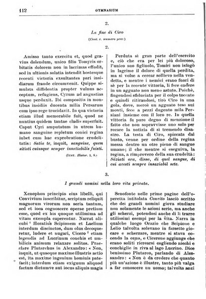 Gymnasium periodico letterario-didattico per le scuole secondarie