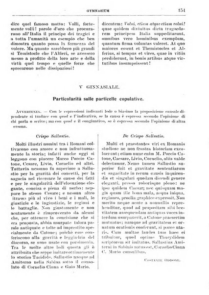 Gymnasium periodico letterario-didattico per le scuole secondarie