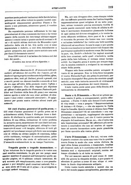 Gymnasium periodico letterario-didattico per le scuole secondarie