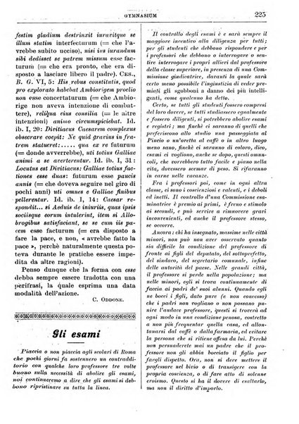 Gymnasium periodico letterario-didattico per le scuole secondarie