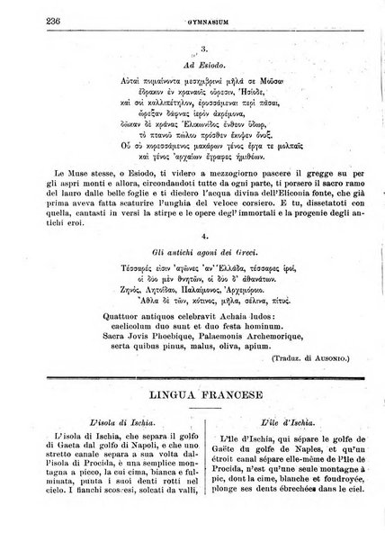 Gymnasium periodico letterario-didattico per le scuole secondarie