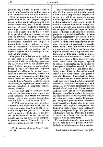 Gymnasium periodico letterario-didattico per le scuole secondarie