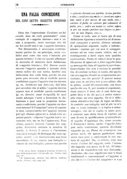 Gymnasium periodico letterario-didattico per le scuole secondarie