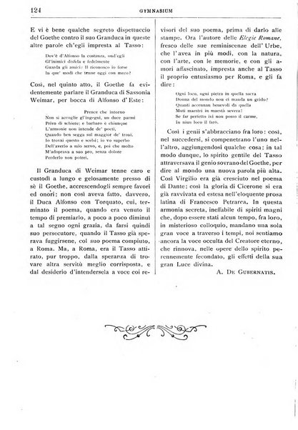 Gymnasium periodico letterario-didattico per le scuole secondarie