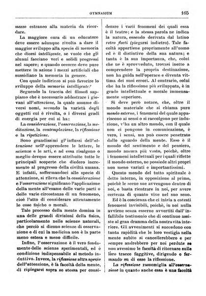 Gymnasium periodico letterario-didattico per le scuole secondarie