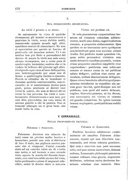 Gymnasium periodico letterario-didattico per le scuole secondarie