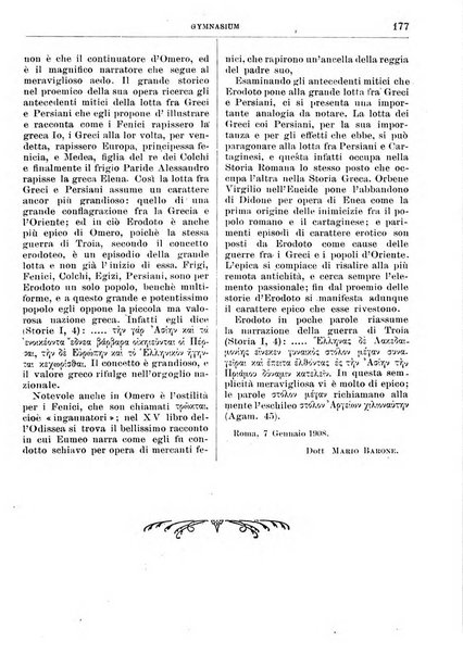 Gymnasium periodico letterario-didattico per le scuole secondarie