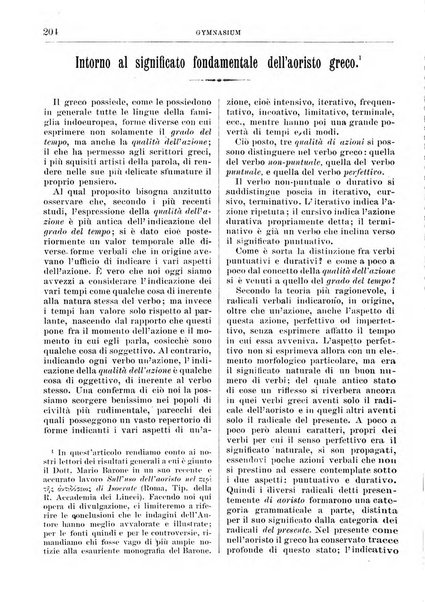 Gymnasium periodico letterario-didattico per le scuole secondarie