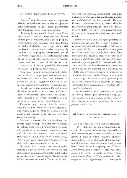 Gymnasium periodico letterario-didattico per le scuole secondarie