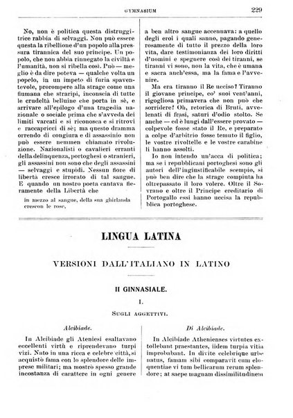 Gymnasium periodico letterario-didattico per le scuole secondarie