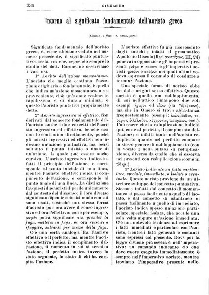 Gymnasium periodico letterario-didattico per le scuole secondarie