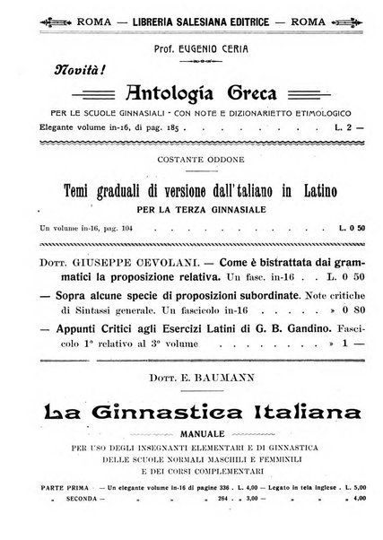 Gymnasium periodico letterario-didattico per le scuole secondarie