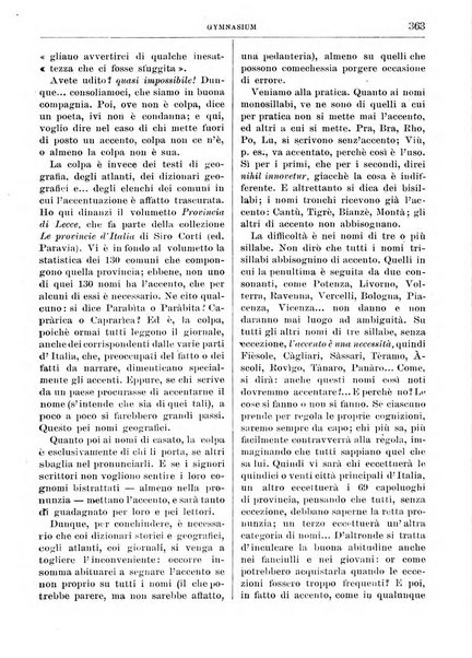 Gymnasium periodico letterario-didattico per le scuole secondarie