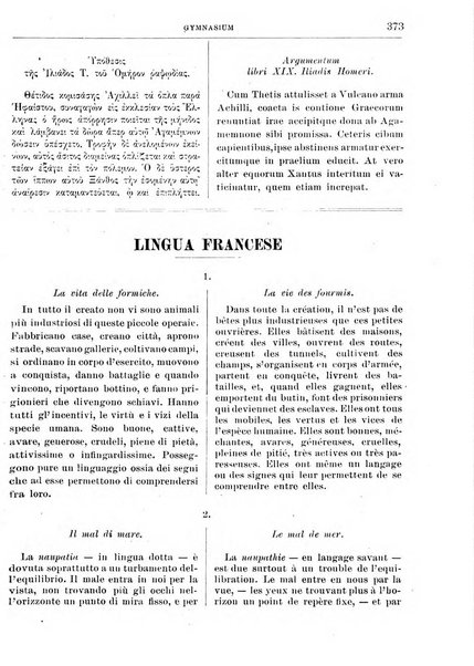 Gymnasium periodico letterario-didattico per le scuole secondarie