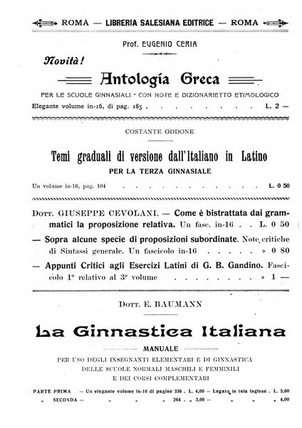 Gymnasium periodico letterario-didattico per le scuole secondarie