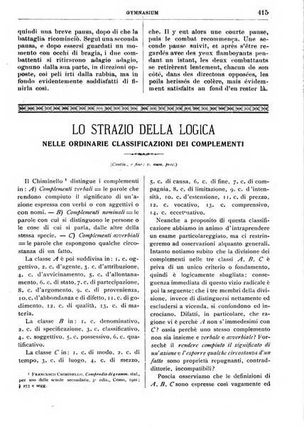 Gymnasium periodico letterario-didattico per le scuole secondarie