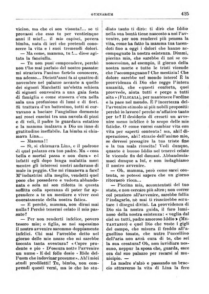 Gymnasium periodico letterario-didattico per le scuole secondarie