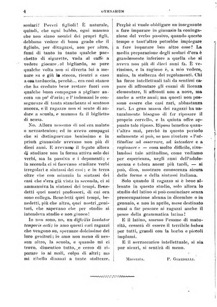 Gymnasium periodico letterario-didattico per le scuole secondarie