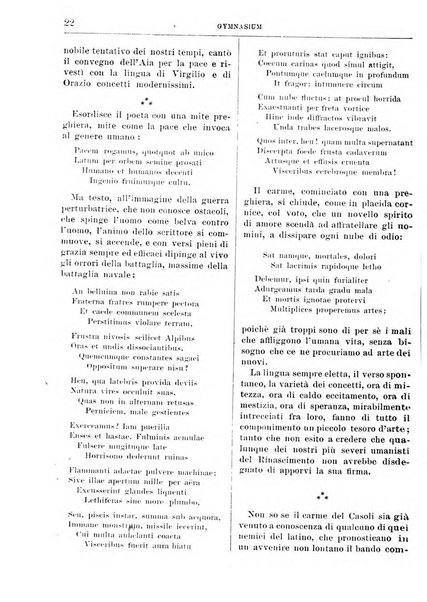 Gymnasium periodico letterario-didattico per le scuole secondarie