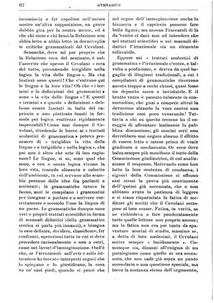 Gymnasium periodico letterario-didattico per le scuole secondarie