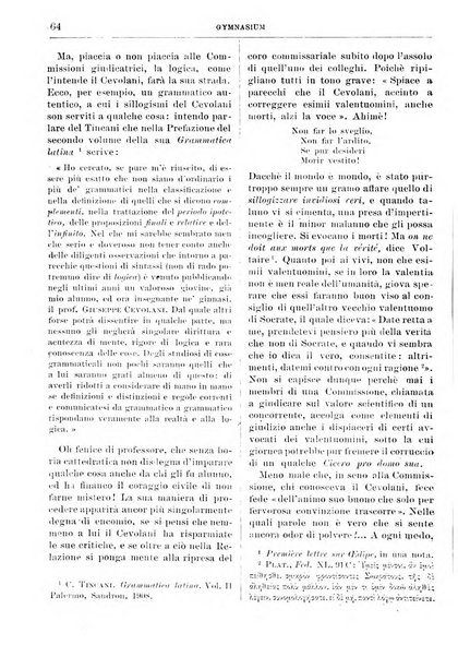 Gymnasium periodico letterario-didattico per le scuole secondarie