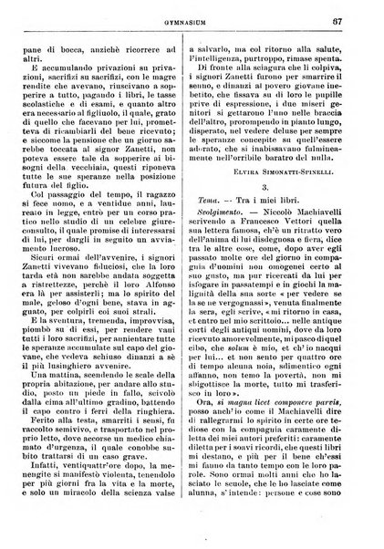 Gymnasium periodico letterario-didattico per le scuole secondarie