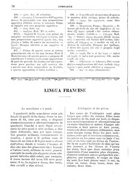 Gymnasium periodico letterario-didattico per le scuole secondarie