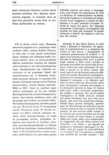 Gymnasium periodico letterario-didattico per le scuole secondarie