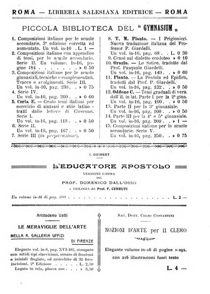 Gymnasium periodico letterario-didattico per le scuole secondarie